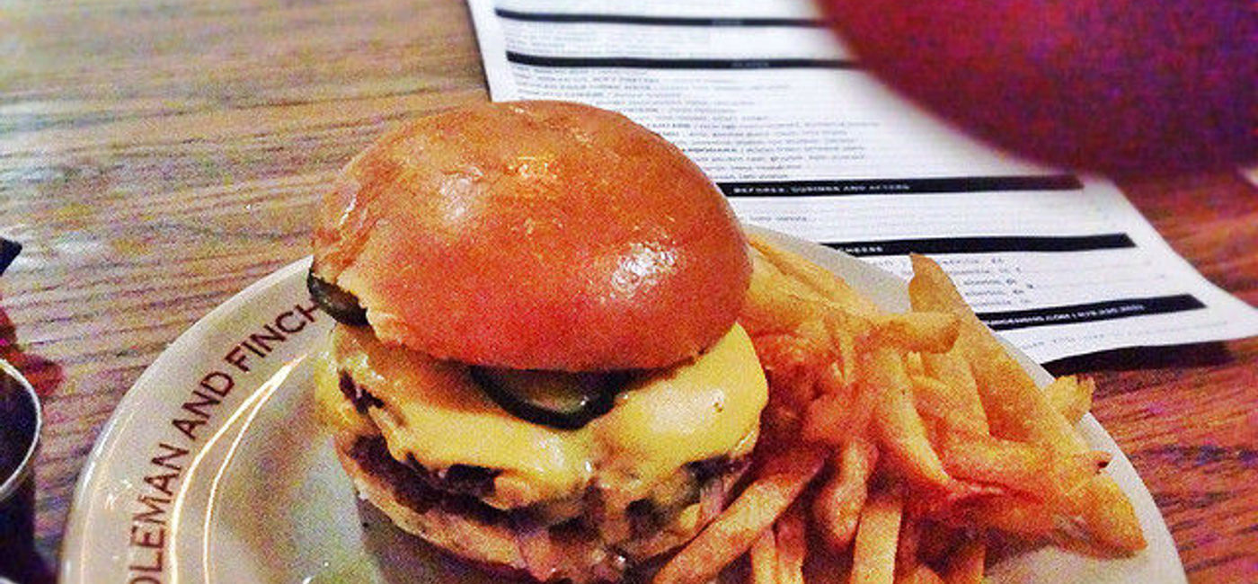 Image: PHOTO: Holeman & Finch Burger, Holeman & Finch Public House, Atlanta. (photo via Flickr/T.Tseng)