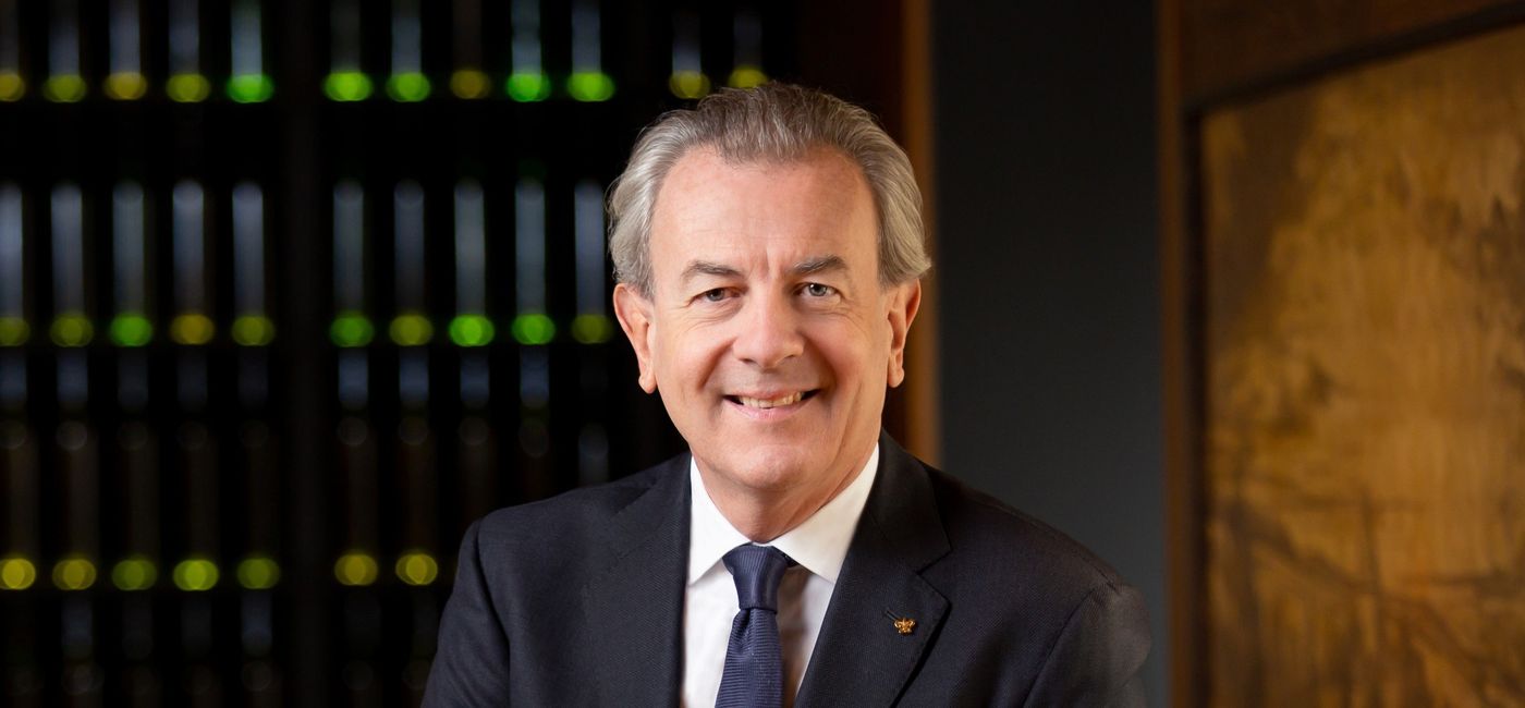 Image: Relais & Chateaux President Laurent Gardinier. (Photo Credit: Dominique Cabrelli)