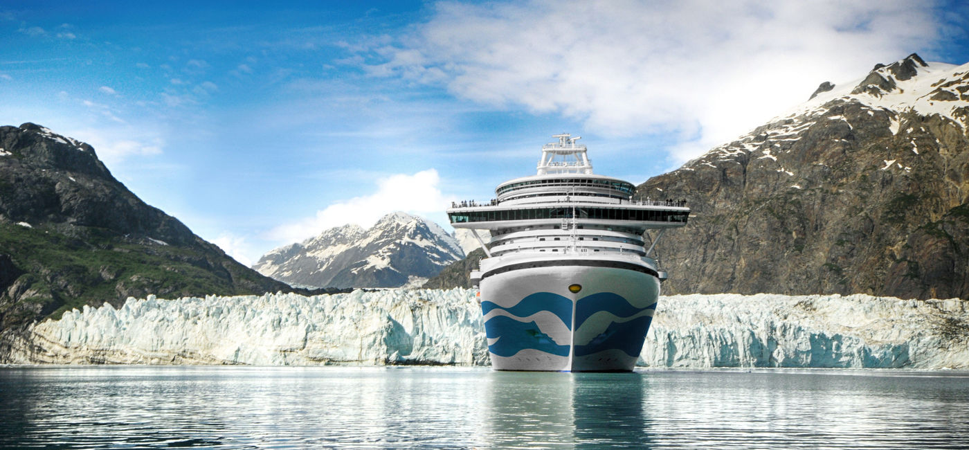 Image: A Princess Cruises ship in Alaska. (photo via Princess Cruises Media)