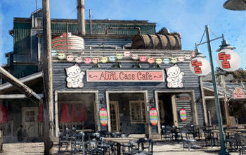 Aunt Cass Cafe, San Fransokyo Square, Disney California Adventure Park, Disneyland Resort