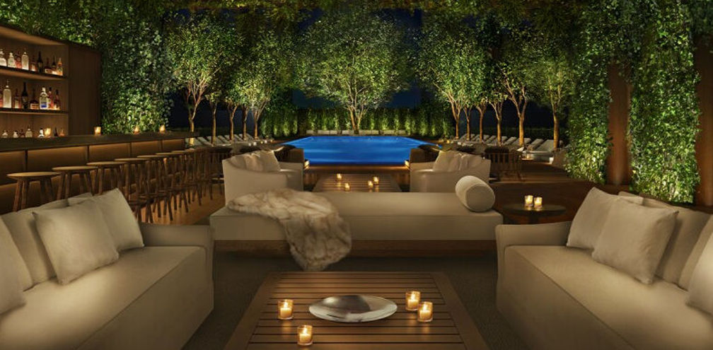 The Singapore EDITION roof bar The Singapore EDITION roof bar