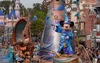 Magic Happens Parade at Disneyland.