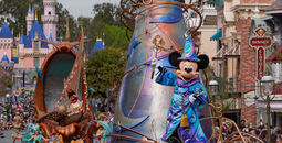 Magic Happens Parade at Disneyland.