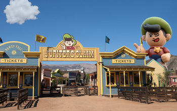 Jupiter’s Claim Set at Universal Studios Hollywood.