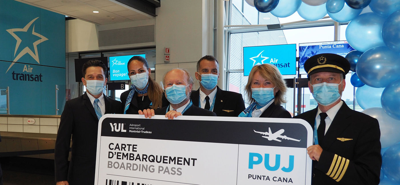 Image: Air Transat Returns to the Skies. (Air Transat Media License)