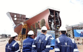 Utopia of the Seas, Royal Caribbean International, keel-laying ceremony