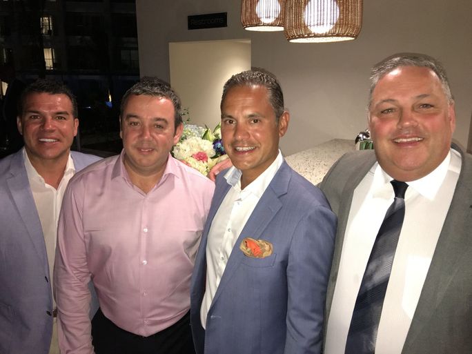 Sunwing Execs at Royalton St. Lucia Grand Opening Sunwing Execs at Royalton St. Lucia Grand Opening