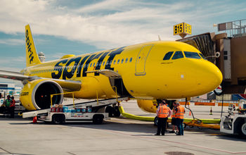 Spirit Airlines, budget airlines, airplane, spirit airplane, yellow airplane