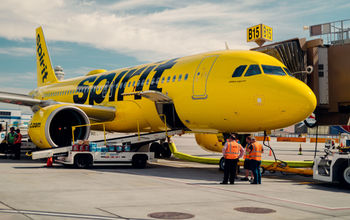 Spirit Airlines, budget airlines, airplane, spirit airplane, yellow airplane