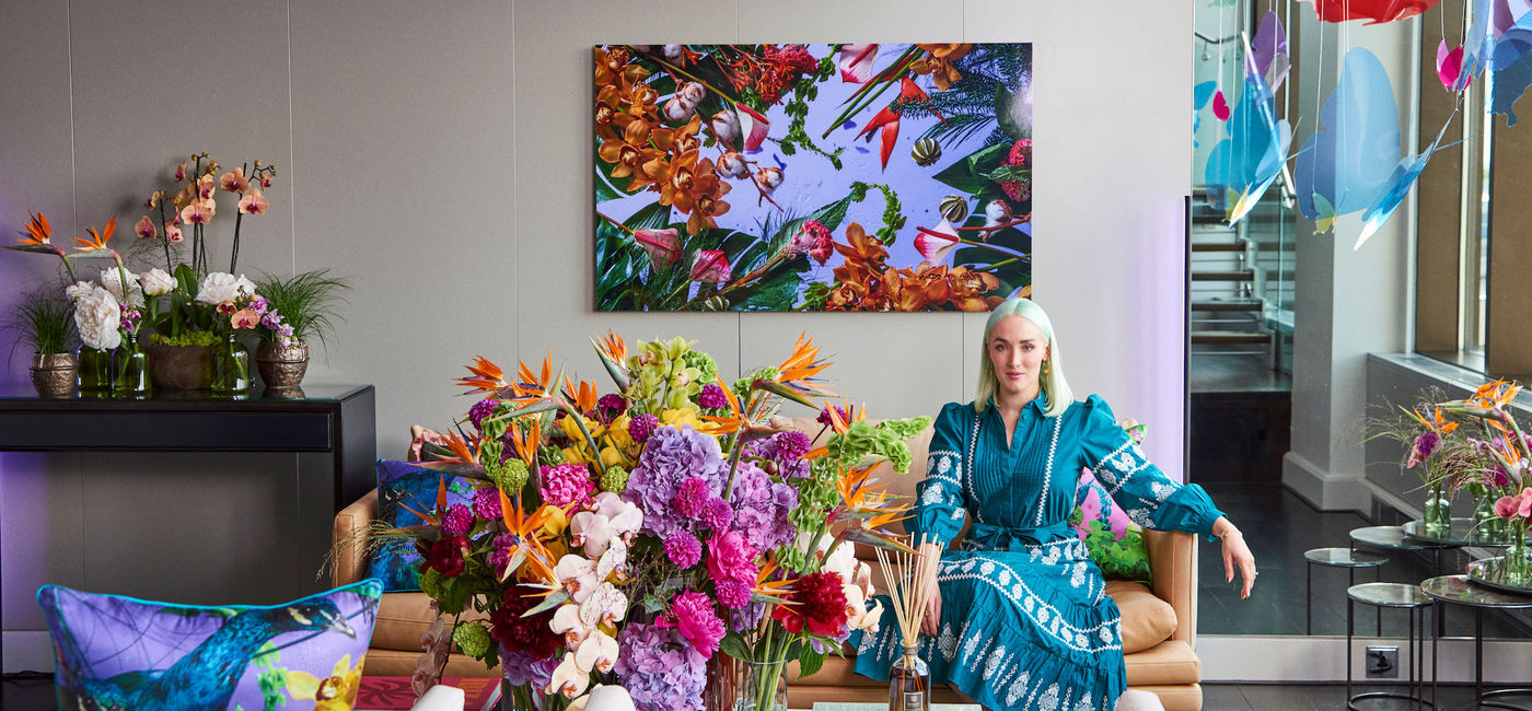 Image: InterContinental Hotels & Resorts is partnering with British contemporary artist Claire Luxton. (photo courtesy of InterContinental Hotels & Resorts)
