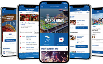 Expanded HUB app from Carnival.