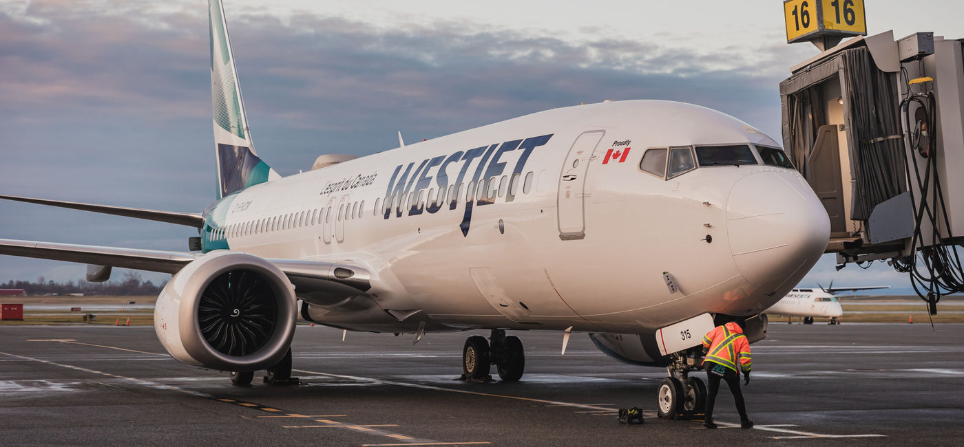 Image: Avion de WestJet (PHOTO: courtoisie de WestJet)