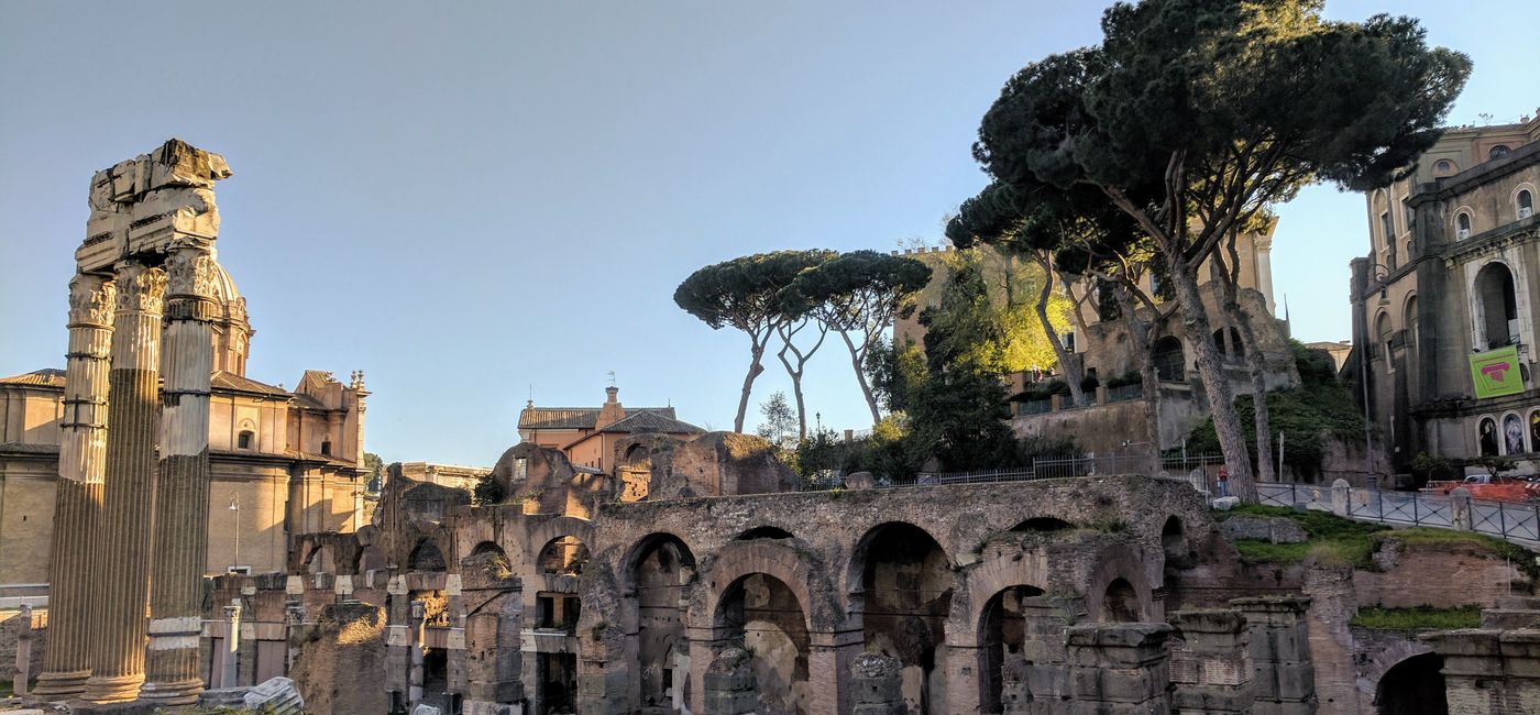 Image: PHOTO: Ruins in Rome, Italy. (photo courtesy of Su-Jit Lin/Travel Impressions (Su-Jit Lin)