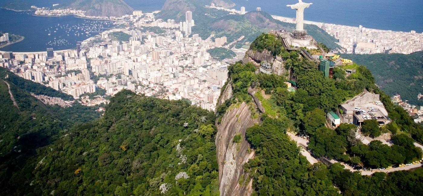 Image: Aerial view of Rio de Janeiro, Brazil. (photo via zxvisual/E+)