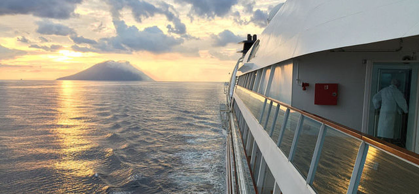 Image: PHOTO: Seabourn Sojourn underway in the Mediterranean. (photo via Flickr/Gary Bembridge)