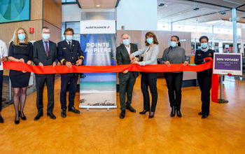 Lancement liaison Mtl-Guadeloupe, Air France