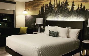 Cambria Hotel Detroit-Shelby Township guestroom.