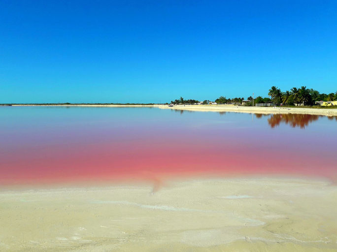 Las Coloradas, Yucatan, Mexico Las Coloradas, Yucatan, Mexico
