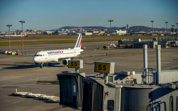 Avion d'Air France à Montréal