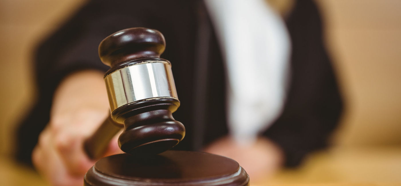 Image: Judge with gavel. (photo via Wavebreakmedia / iStock / Getty Images Plus)