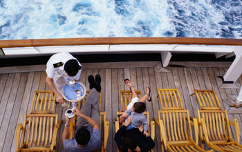 Family on cruise ship.