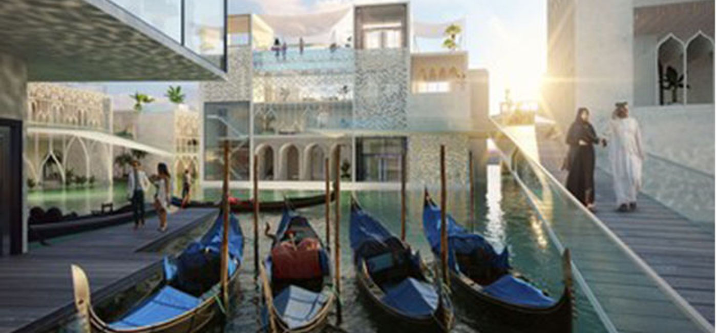 Image: PHOTO: The Floating Venice in Dubai's World Islands. (photo courtesy of Kleindienst Group)