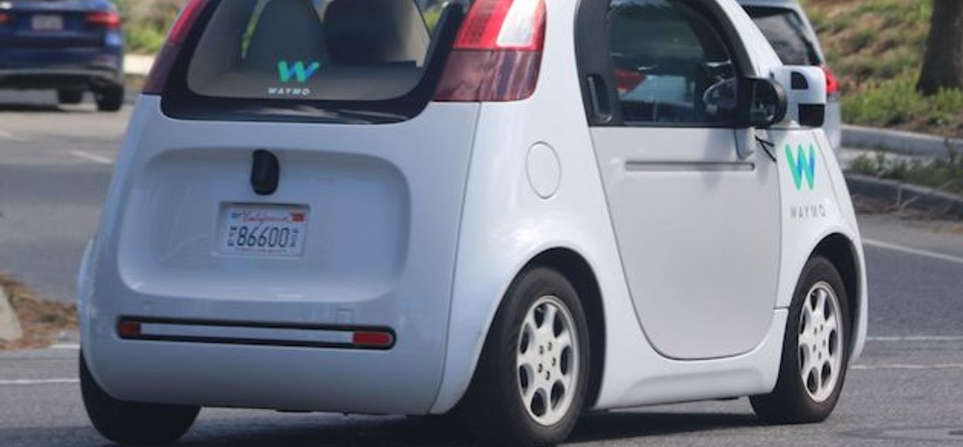Image: PHOTO: A Waymo self-driving car. (photo via Wikimedia Commons/Grendelkhan)