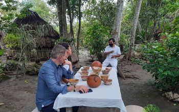 Travelers learn about Mayan culture and food with Mayan Kajtaj in the Mexican Caribbean.