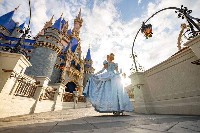 Cinderella Castle at Magic Kingdom Park.