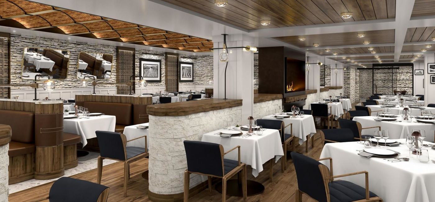 Image: Ember restaurant on Oceania Cruises' Vista. (photo via Oceania Cruises)