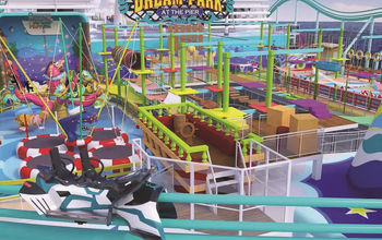 Space Cruiser, the world's longest roller coaster at sea