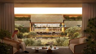Rendering of King Salman International Airport.