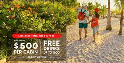 Get free drinks and up to $500 off Virgin Voyages Caribbean Sailings