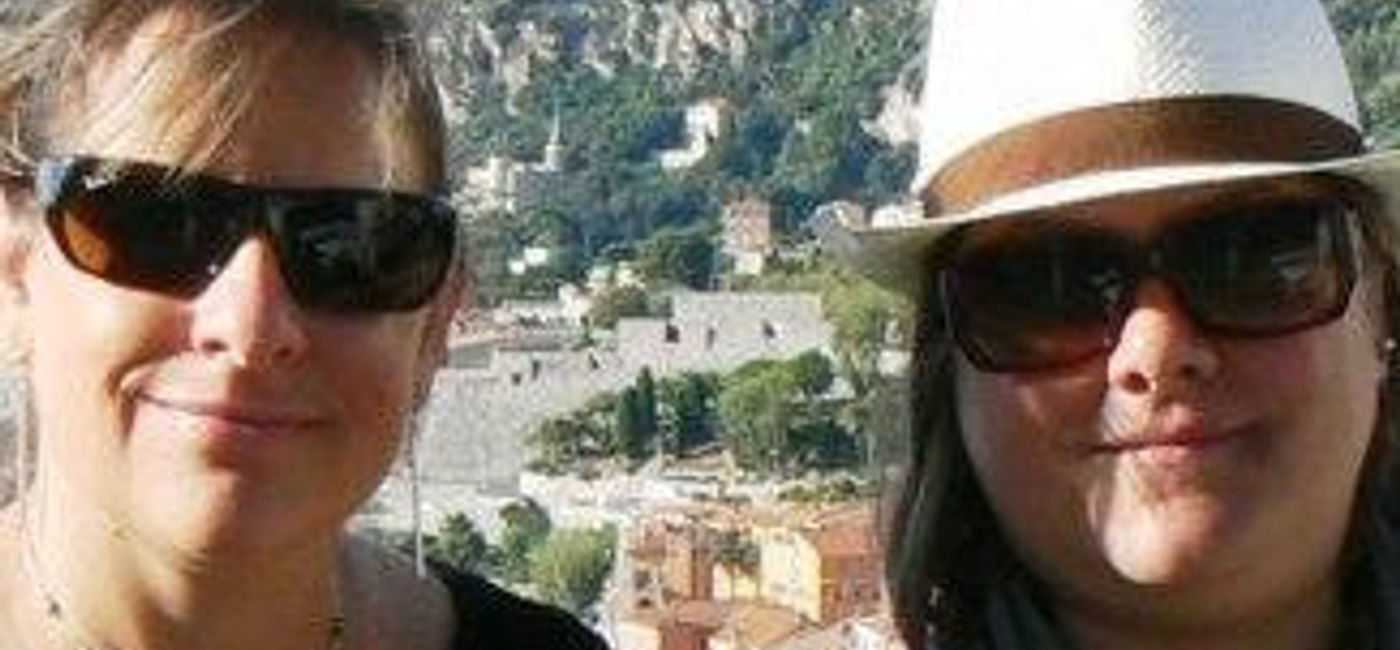 Image: Lisa and Nancy Zupancic (Photo: Vision Travel)