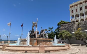 Raíces Fountain in San Juan, Puerto Rico