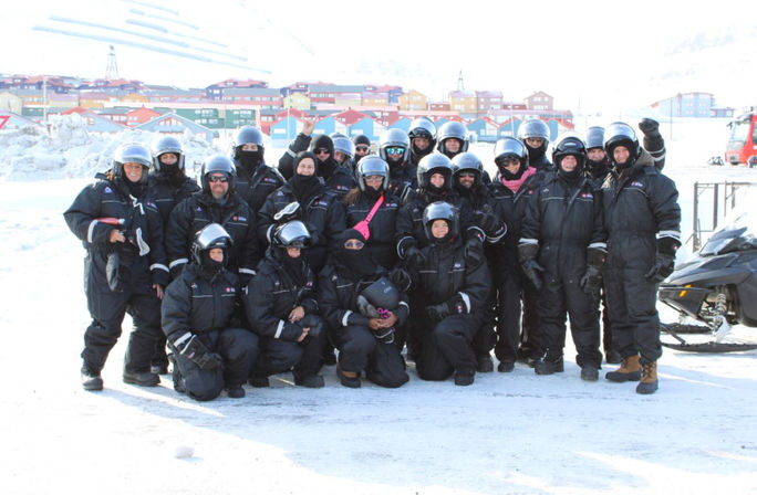 Snowmobiling excursion in Norway 