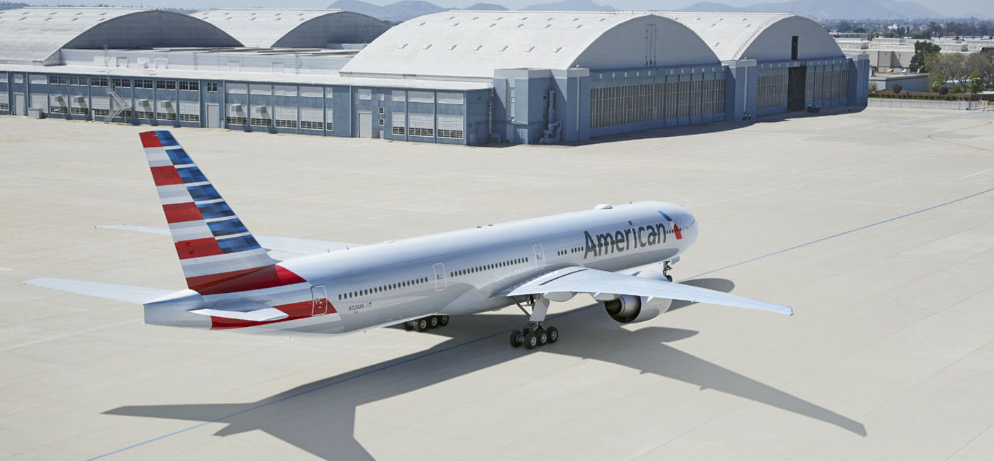 Image: PHOTO: American Airlines' Boeing 777-300. (photo via American Airlines Media)