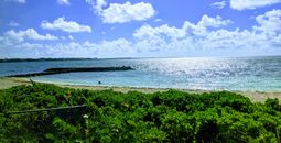Beach in Nassau, Bahamas