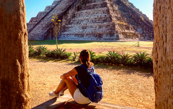 Mayan Pyramid on a Xichen Tour