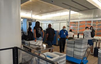 TSA line