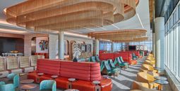 Delta Sky Club Central Lounge at Minneapolis-Saint Paul International Airport.