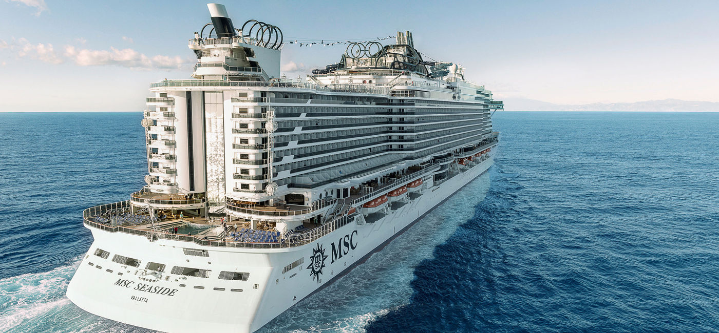 Image: The MSC Seaside is scheduled to resume cruising May 1, 2021. (Photo courtesy of MSC Cruises)