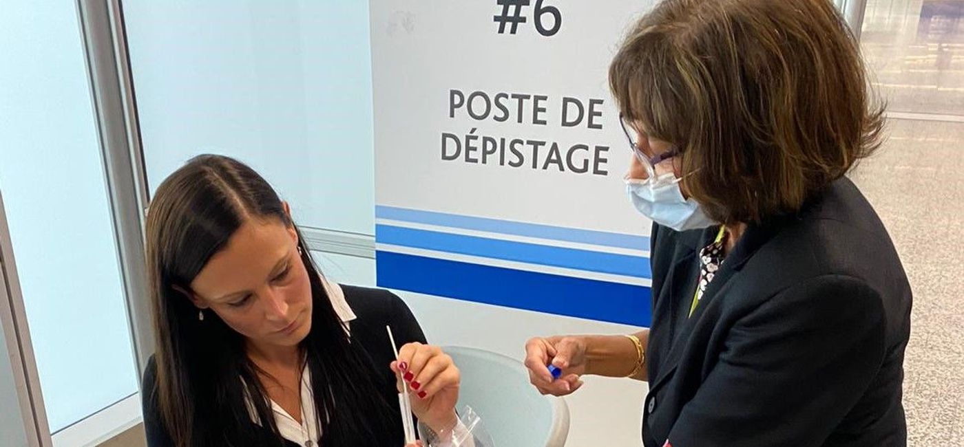 Image: The study's core purpose is to gather information to explore the effectiveness of various quarantine periods for travellers. (Air Canada Photo)