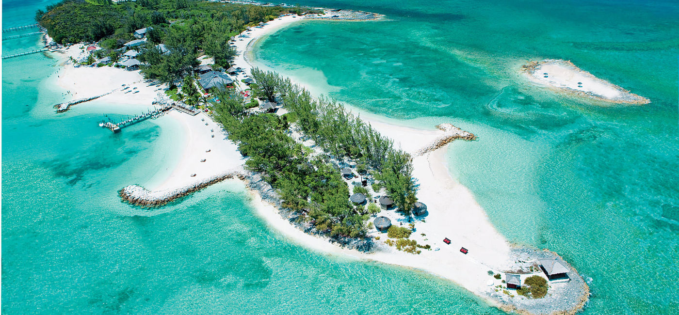 Image: Sandals Barefoot Cay private island, included for guests of Sandals Royal Bahamian Resort. (photo courtesy of Sandals Resorts) (Sandals Royal Bahamian)