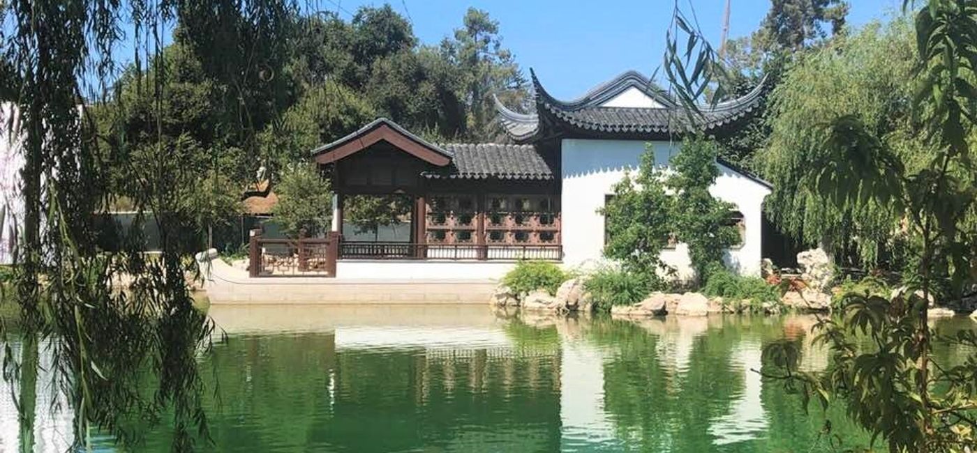 Image: PHOTO: Chinese Garden at the Huntingdon Library and Botanical Gardens in Pasadena. (Photo via Noreen Kompanik)