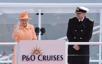 The Queen christens Britannia