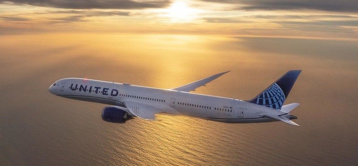 Image: United Airlines plane. (photo via United Airlines Media)