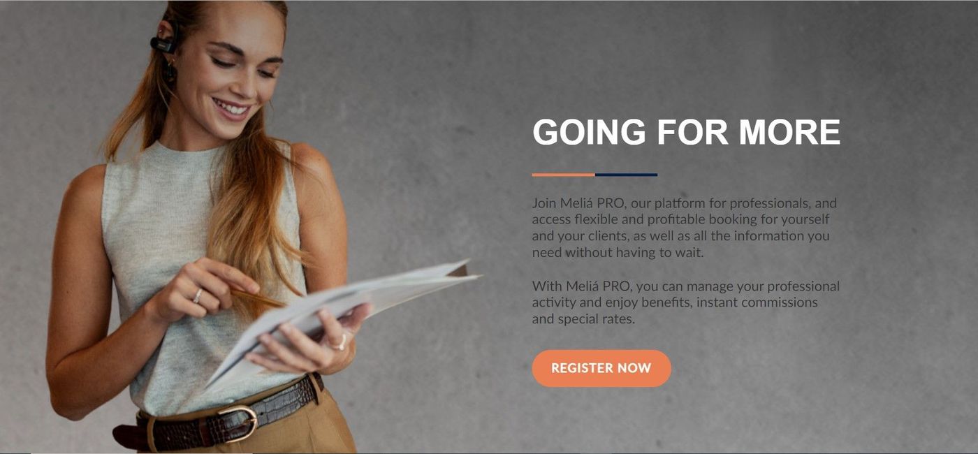 Photo: JOIN MELIÁ PRO, it is very simple!