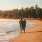 Couple on the beach in Samana