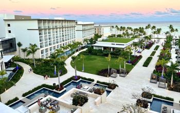 Sunrise over Hyatt Zilara Cap Cana